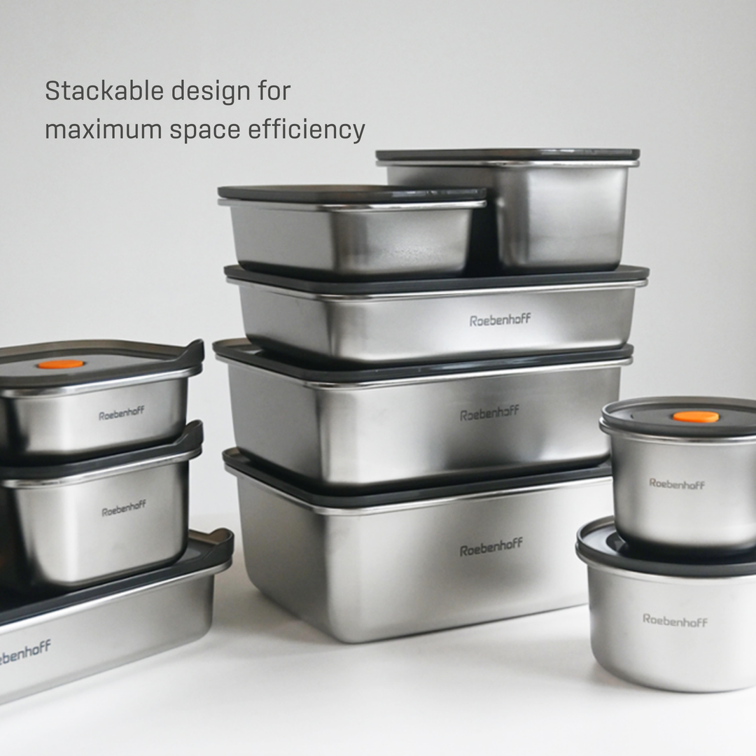 316 Stainless Steel Food Container 2500ml (Baht)