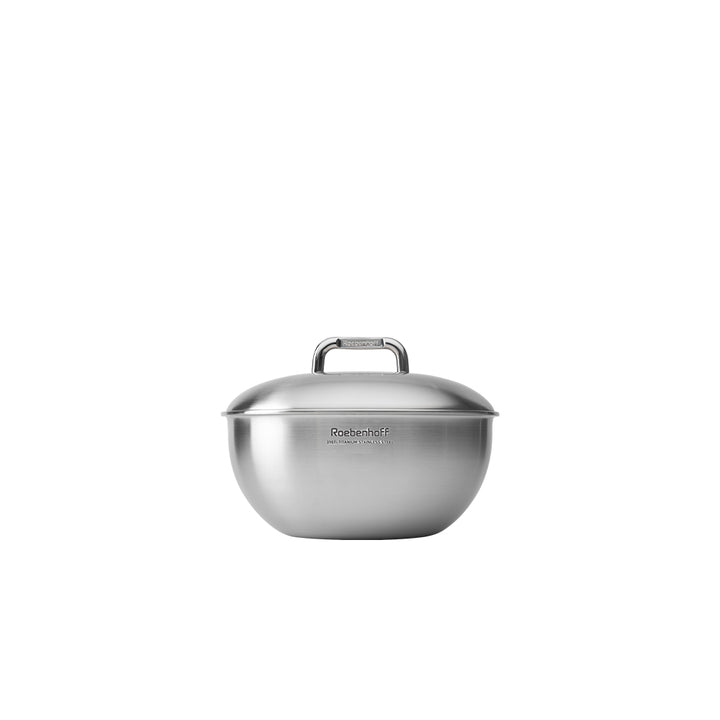 316 Ti Stainless Steel Pot 22 cm with lid